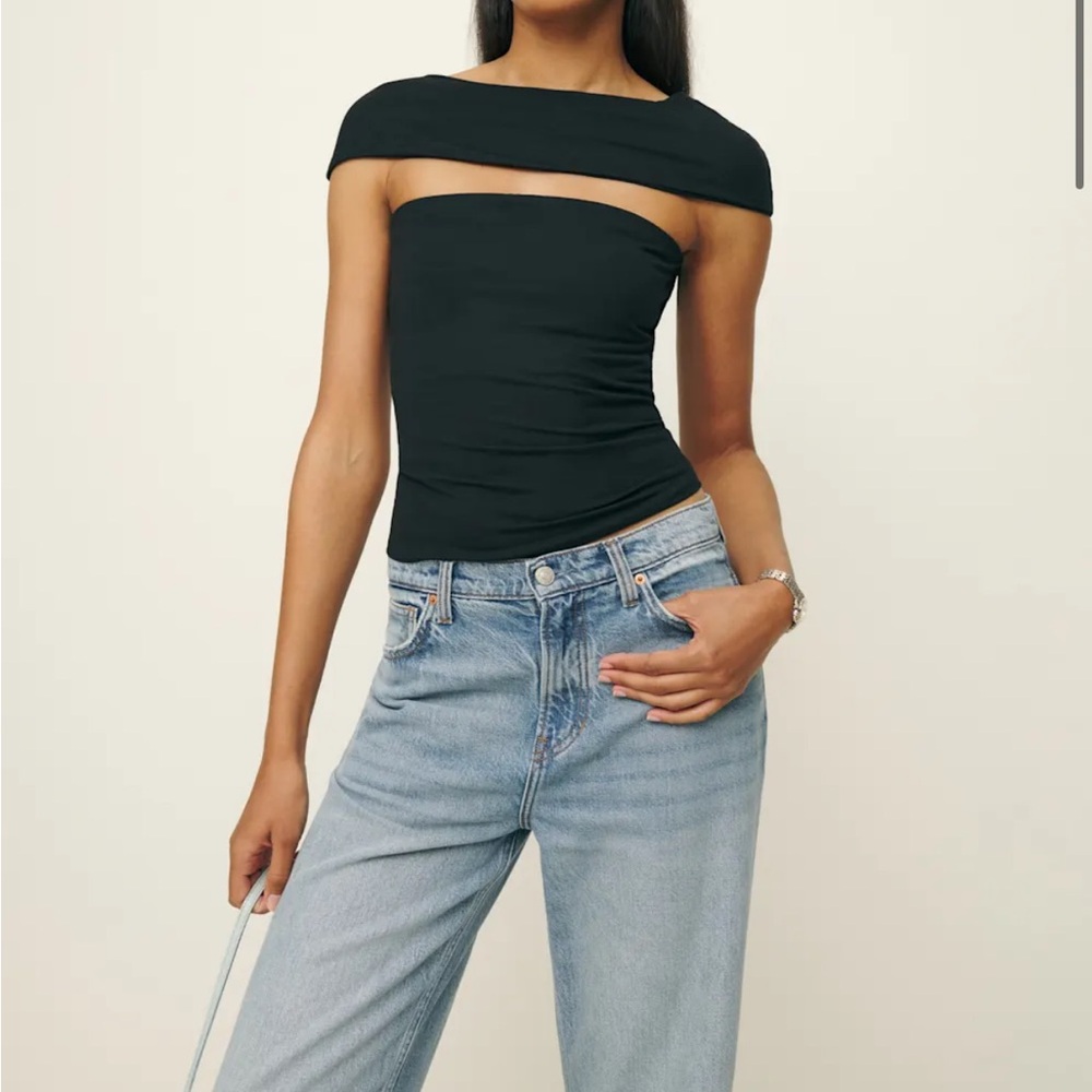 Reformation Carmina Knit Top